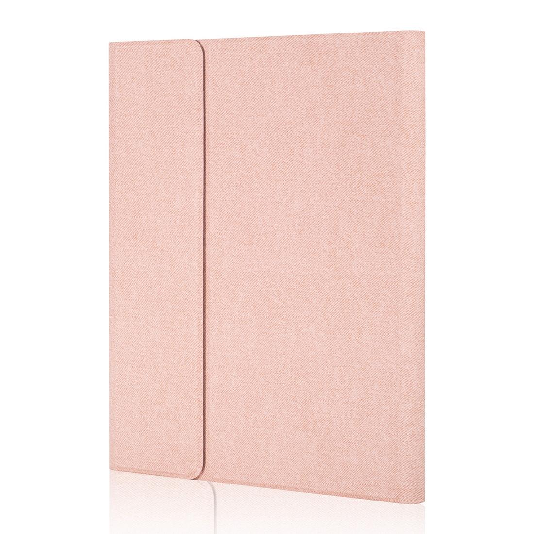 10.2 Ipad Keyboard Case With Touchpad Pen Slot & Bracket - Detachable Magnetic Silk Pattern Tpu - Blue