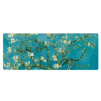 Large Desk Mouse Pad For Oil Painting - Iris