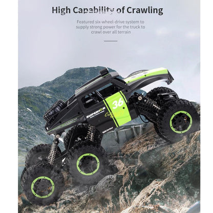 6-drive 2.4g Rc Off-road Car - Remote Control Vehicle - Blue