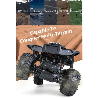 6-drive 2.4g Rc Off-road Car - Remote Control Vehicle - Blue