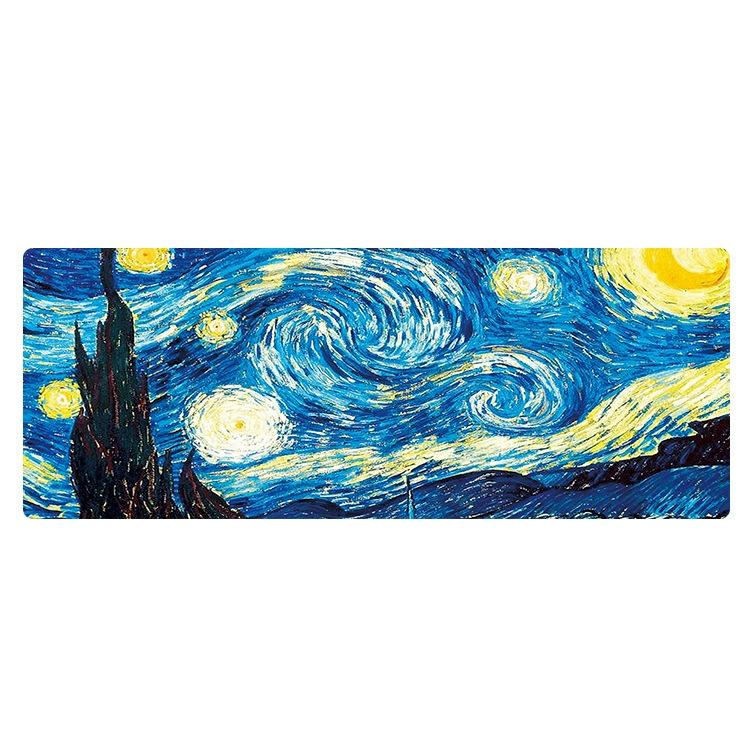 Large Desk Mouse Pad For Oil Painting - Iris
