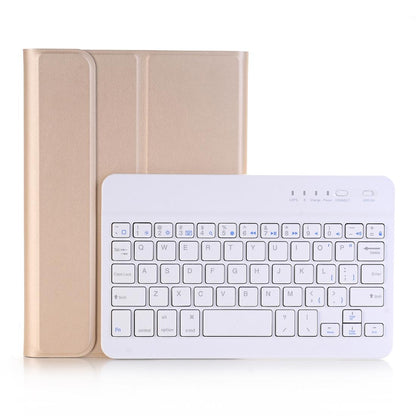 Universal Ultra-Thin Tablet Case With Bluetooth Keyboard For Ipad Mini 3 / 2 / 1 - Horizontal Flip Design - Blue