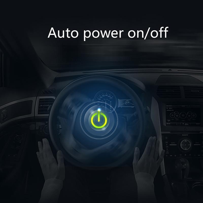 Virtual Hd Car Hud Display Speed Rpm Water Temp Oil Consumption Distance / Time Voltage Over Speed Alarm - Blue