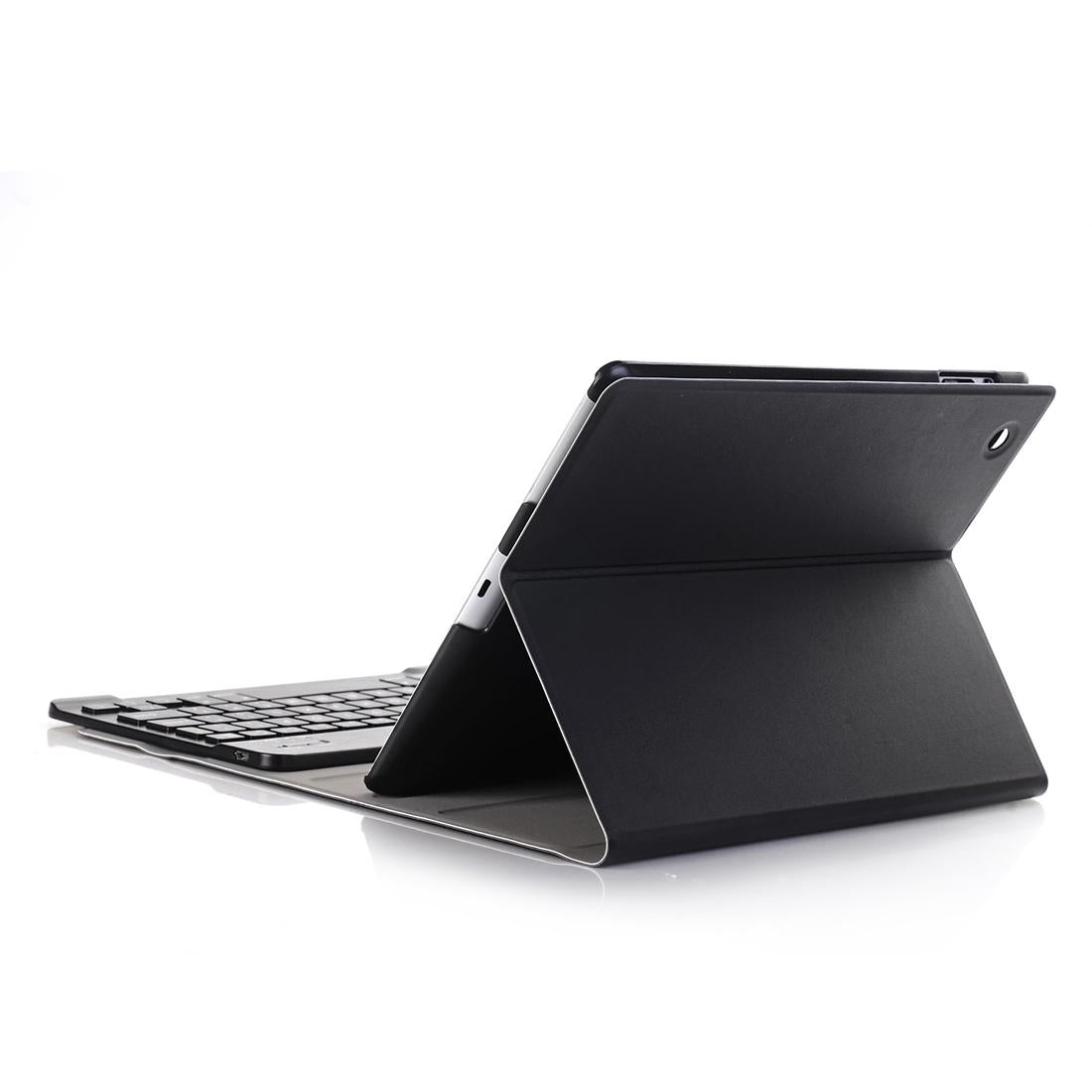 Universal Ultra-Thin Tablet Case With Bluetooth Keyboard For Ipad 4 / 3 / 2 - Horizontal Flip - Blue