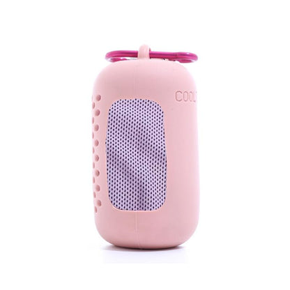 Chill Towel For Summer Workouts - Cylindrical Pink