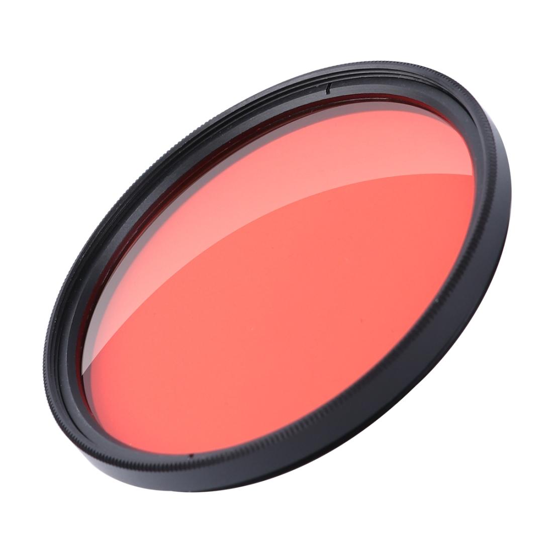 58mm Dive Housing Lens Filter for Gopro Hero8 with Waterproof Case - Purple