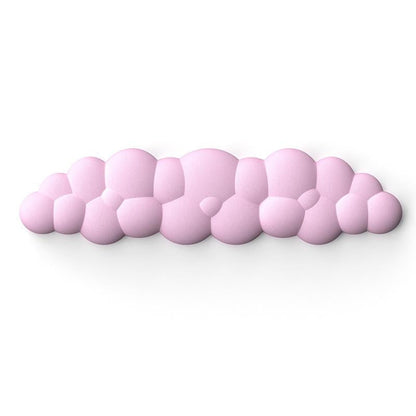 Memory Foam Keyboard Wrist Rest For Office Desktop - Purple