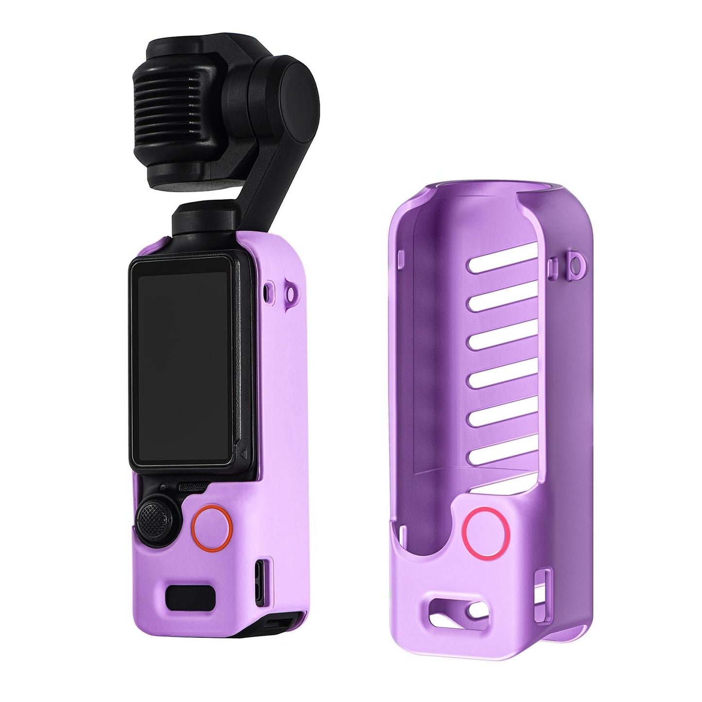Tpu Cover Case For Osmo Pocket 3 Protective Body Skin - Purple