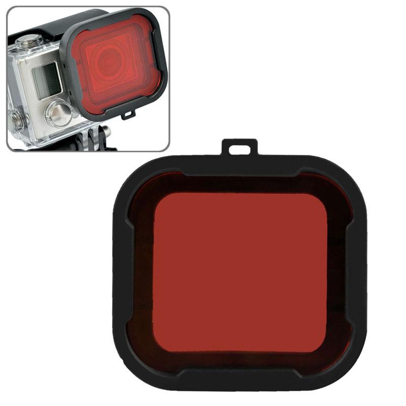 Gopro Hero4 / 3 Aqua Cube Dive Housing Filter - Yellow