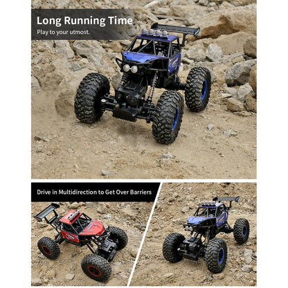 Alloy Climbing Car - 1 14 4wd Remote Control - Red
