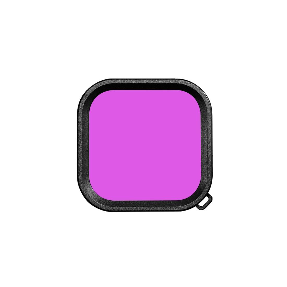 Square Diving Lens Filter for Gopro Hero 9 / 10 / 11 / 12 - Red