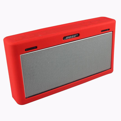 Waterproof Silicone Bluetooth Speaker Case for Bose Soundlink Iii - Red