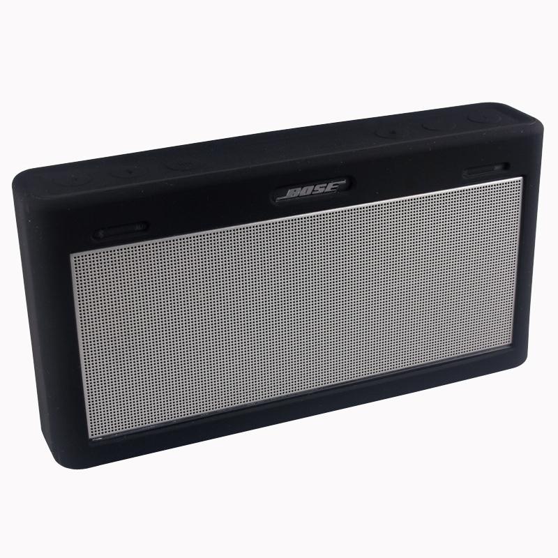 Waterproof Silicone Bluetooth Speaker Case for Bose Soundlink Iii - Red