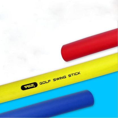 Versatile Golf Training Stick for Flexibility - 80 x 3cm Lightweight - Red
