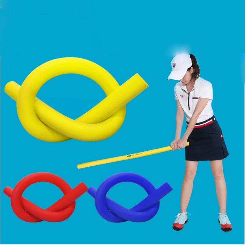 Versatile Golf Training Stick for Flexibility - 80 x 3cm Lightweight - Red