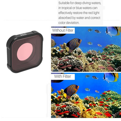 Kb Series Diving Lens Filter for Gopro Hero10 / 9 - Underwater - Red