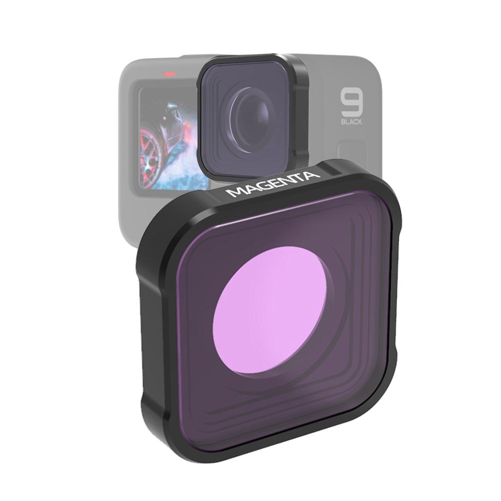 Kb Series Diving Lens Filter for Gopro Hero10 / 9 - Underwater - Red