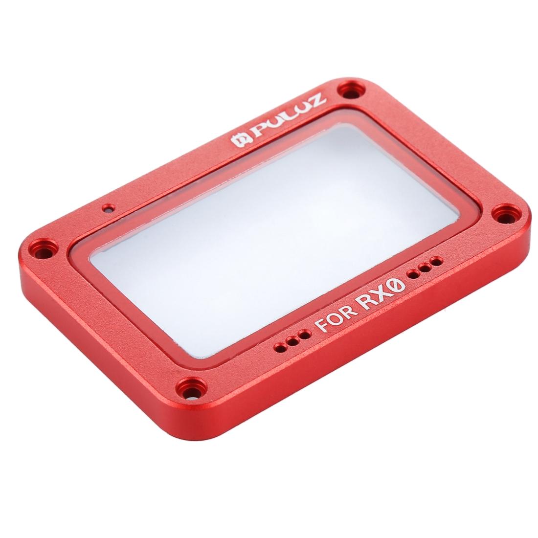 Sony Rx0 / Rx0 Ii Lens Protector - Aluminum Alloy Flame Tempered - Red