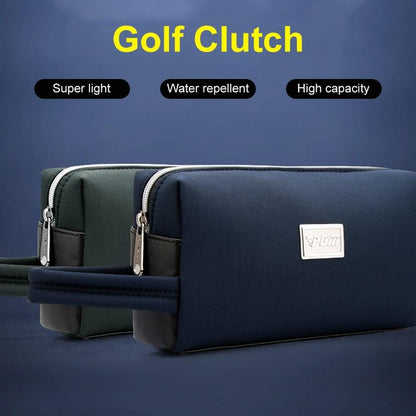 Men Waterproof Golf Clutch Bag - Lightweight & Multi-functional - Red