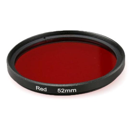 Uv Lens Filter for Gopro Hero 4 / 3 - 52mm Round Circle - Red