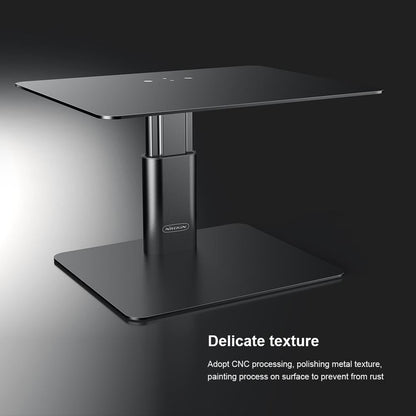 Black Adjustable Desk Stand for Laptop and Monitor - Eda0011511S