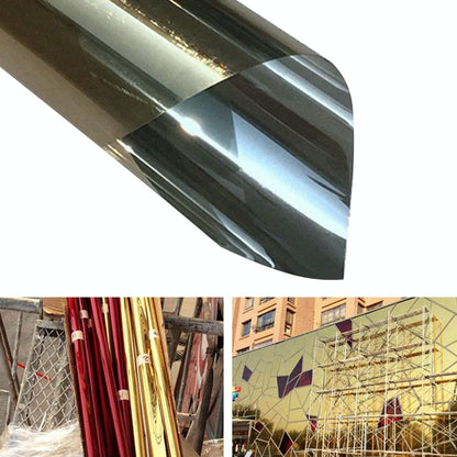 90cm x 1m Uv Reflective Privacy Window Film - one Way Sticker - Silver