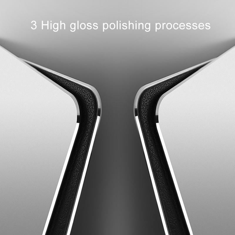Double Sided Non Slip Aluminum Mouse Pad Small - Silver