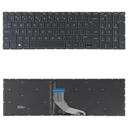 Backlit us Keyboard for Hp 15-da / Db Series - Silver