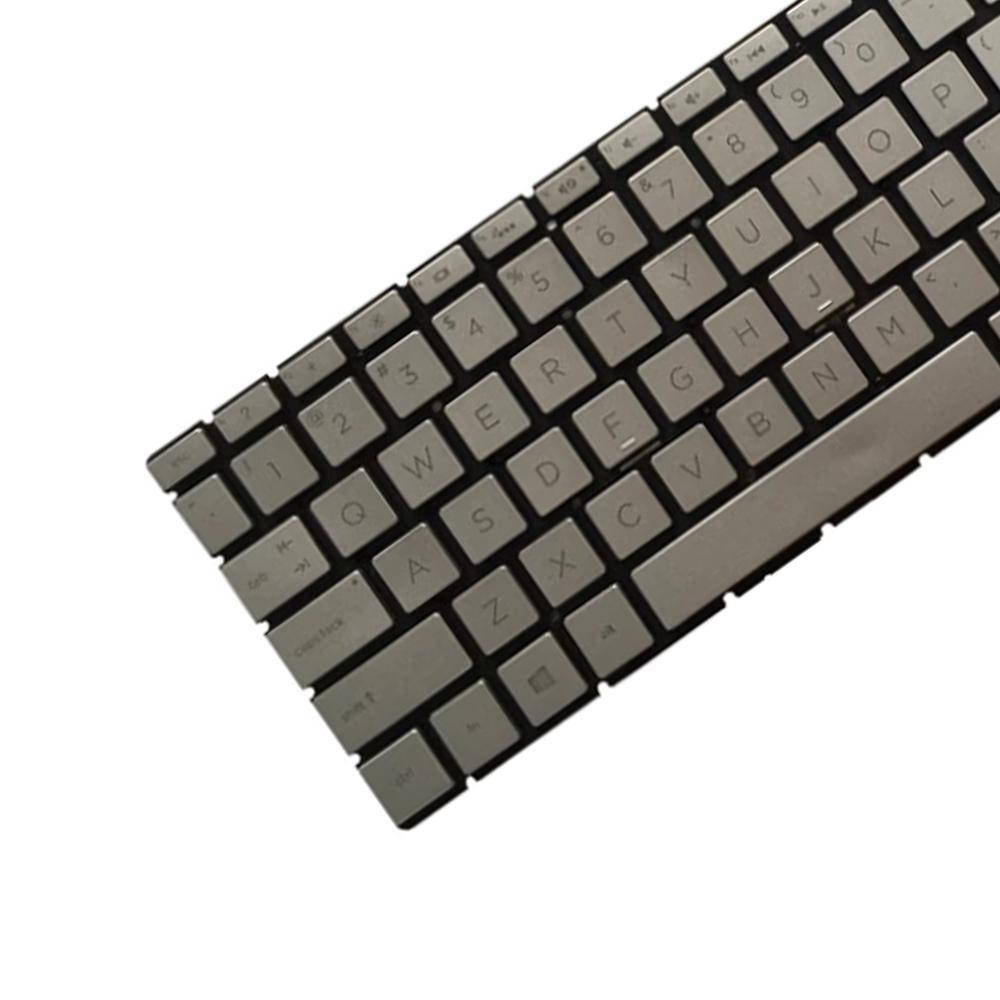 Backlit us Keyboard for Hp 15-da / Db Series - Silver