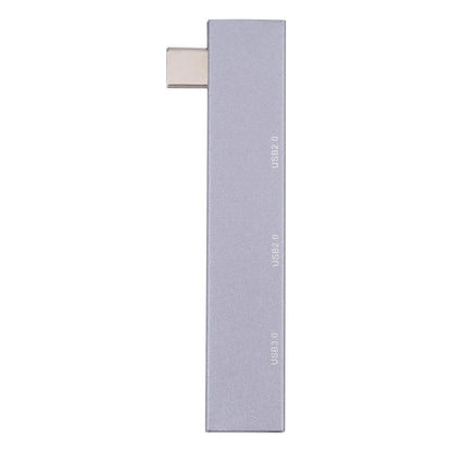 Usb-C To Dual Usb Adapter Silver