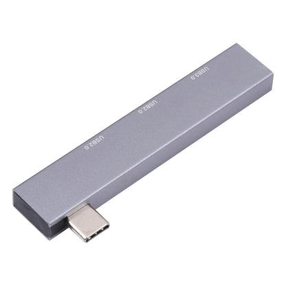 Usb-C To Dual Usb Adapter Silver