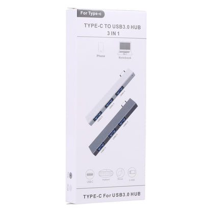 Usb-C To Dual Usb Adapter Silver