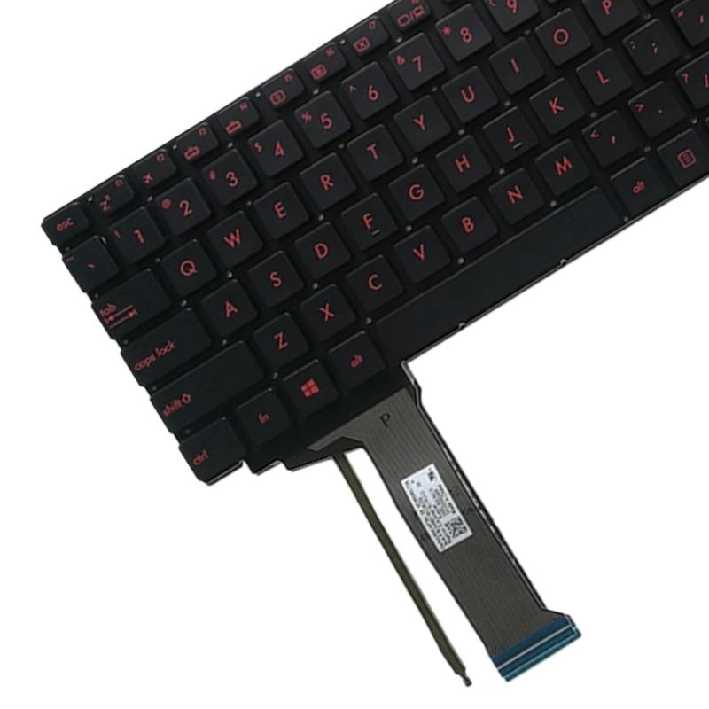 Backlit Keyboard for Asus Gl552 and N552 Series - Silver