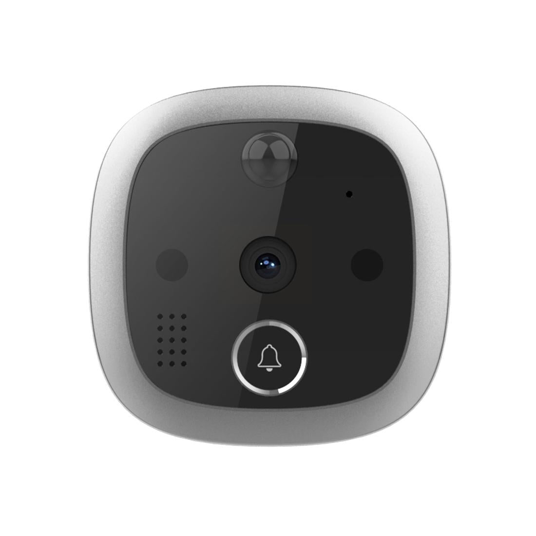 4.3 Security Door Viewer With 1.0Mp Camera Motion Detection Night Vision & Music - 145 Degree Wide Angle & Tf Card - Black