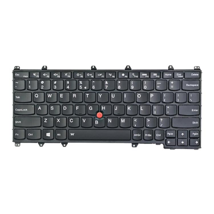 Backlit us Keyboard for Lenovo Thinkpad Yoga 260 / 370 / X380 - Silver