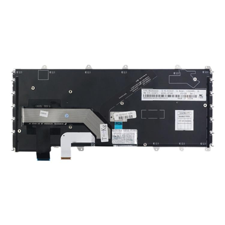 Backlit us Keyboard for Lenovo Thinkpad Yoga 260 / 370 / X380 - Silver