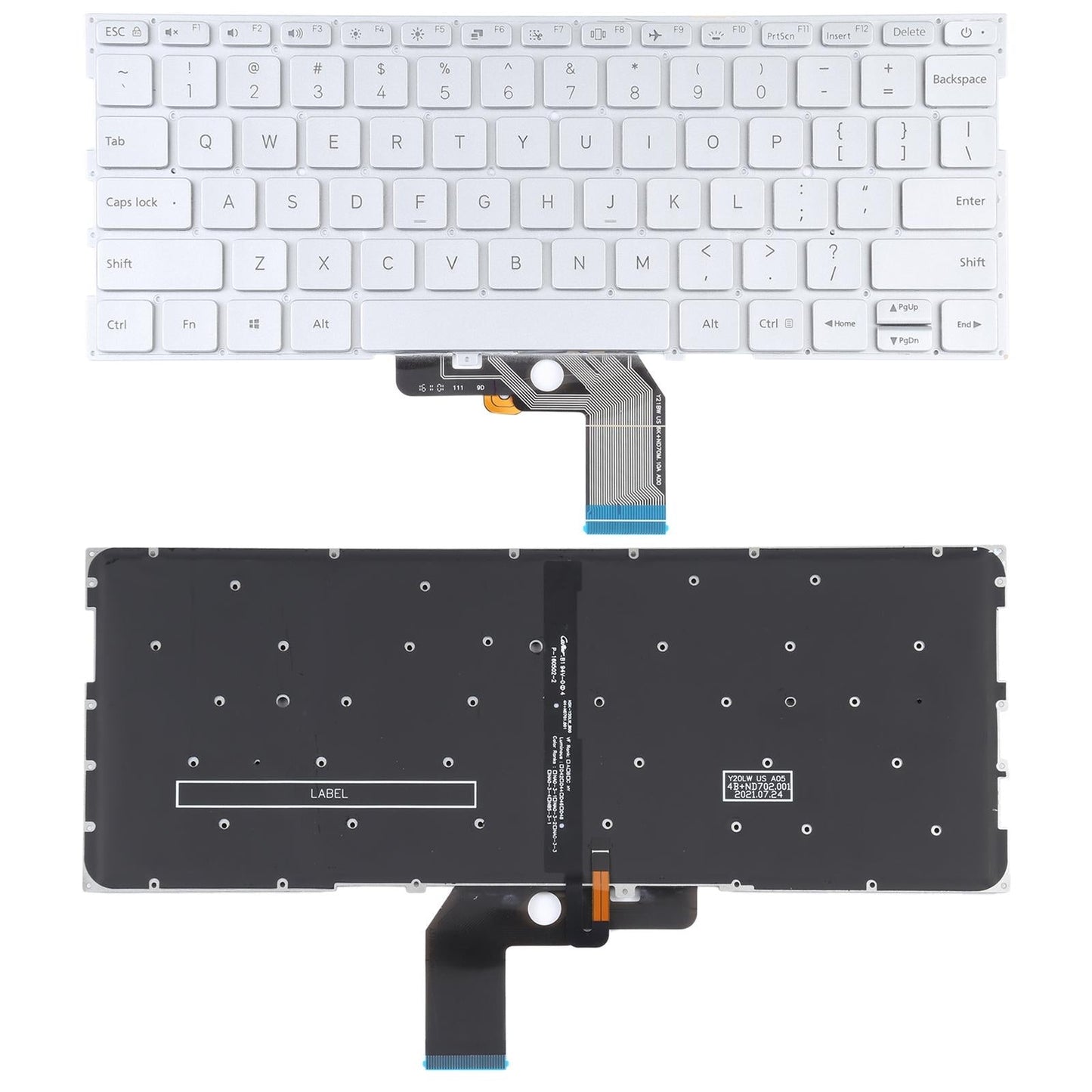 Xiaomi Mi Air 13.3 Keyboard with Backlight - us Version - Silver