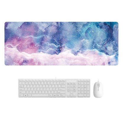 Marble Rubber Mouse Pad Durable & Stylish - Rainbow Marble