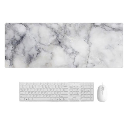Marble Rubber Mouse Pad Durable & Stylish - Rainbow Marble