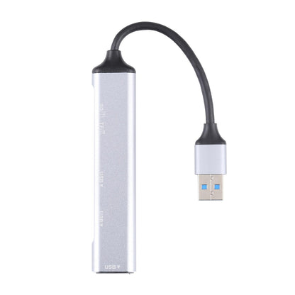 5-In-1 Usb 3.0 Docking Station With Sd / Tf Card Slot & 3 Usb Ports Silver