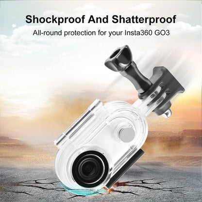 Insta360 Go 3 Waterproof Housing with Base Adapter