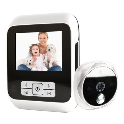 3.0 Tft Display Digital Door Viewer With 3.0Mp Camera Tf Card Support & Night Vision - 32Gb Max - Bronze