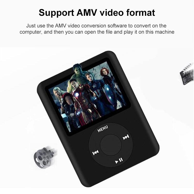1.8 Inch Tft Mp4 Player W / Tf Slot Recorder Fm E Book & Calendar - Baby Blue