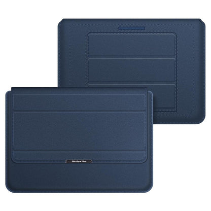 Waterproof 4-in-1 Laptop Holder with Wrist Protection - Fits 17 Inch - Navy Blue