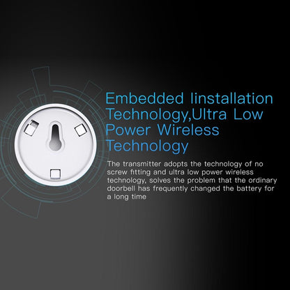 Waterproof Wifi Door Camera With Night Vision - 1080P