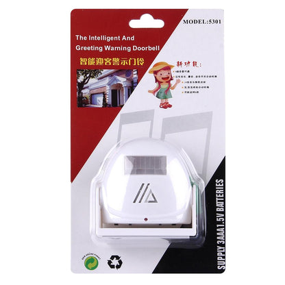 Intelligent Wireless Motion Sensor Doorbell - 10M Range