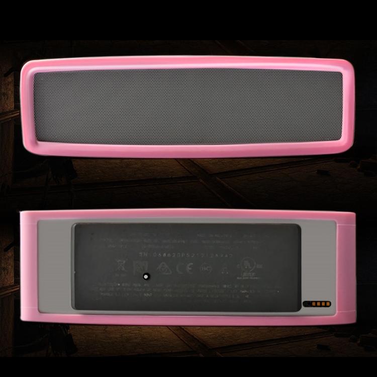 Shockproof Soft Silicone Case for Bose Soundlink Mini 1 / 2 Bluetooth Speaker - White