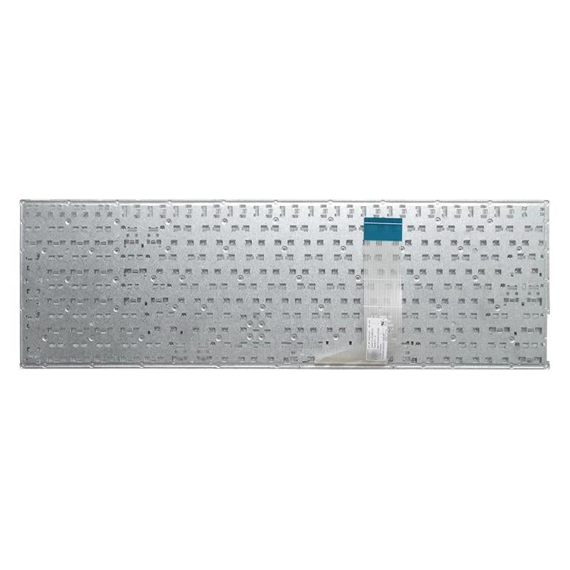 Russian Keyboard for Asus X556 Series - Black - White