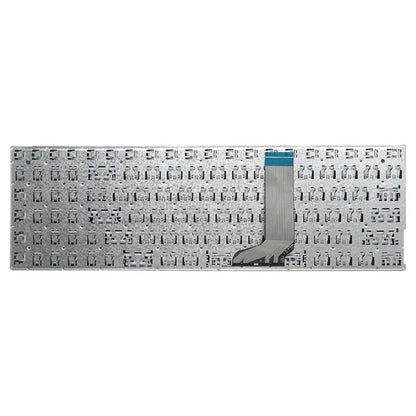 Russian Keyboard for Asus X556 Series - Black - White
