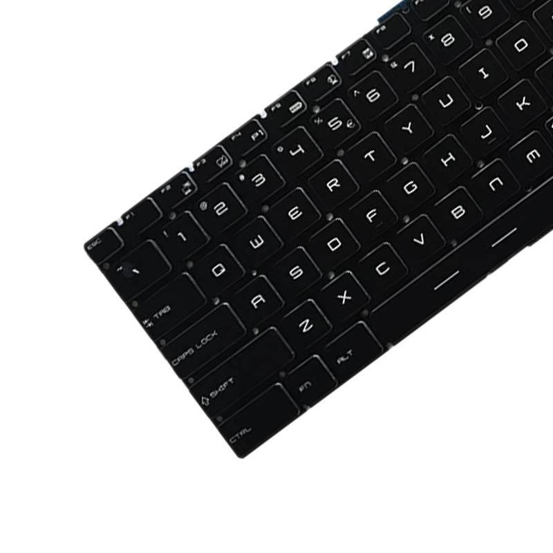 Backlit Keyboard for Msi Gt / Gs / Gl / Gp / Gt72s - White